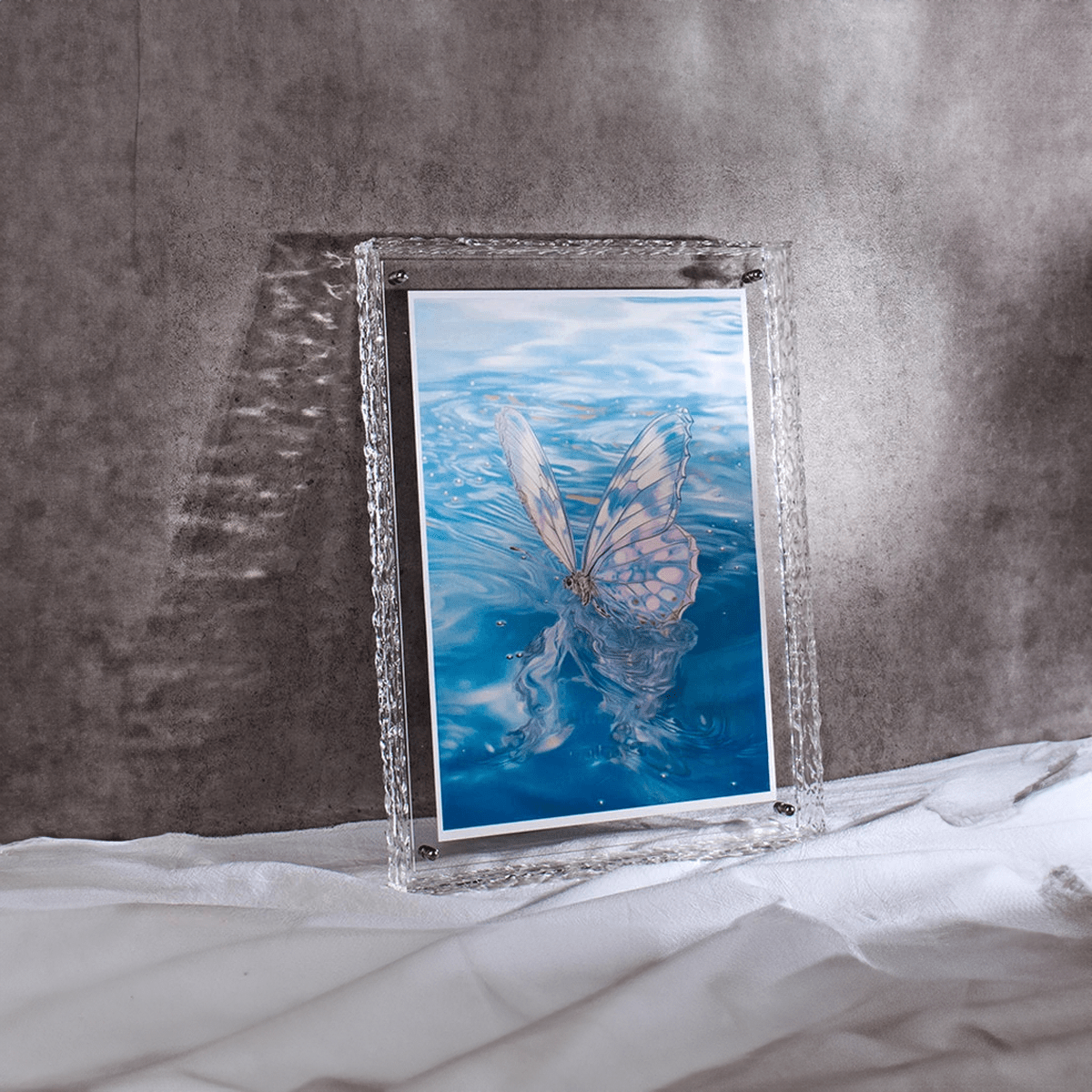 Transparante Acryl Fotolijst | Kleurrijke Minimalistische Designlijst