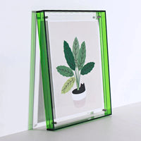 Transparante Acryl Fotolijst | Kleurrijke Minimalistische Designlijst