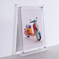 Transparante Acryl Fotolijst | Kleurrijke Minimalistische Designlijst