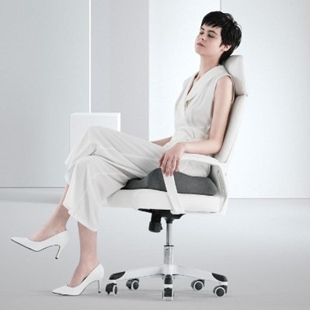 Skanto | ErgoRelief Zitkussen – Ergonomisch Geheugenschuim Kussen voor Rug en Staartbeen
