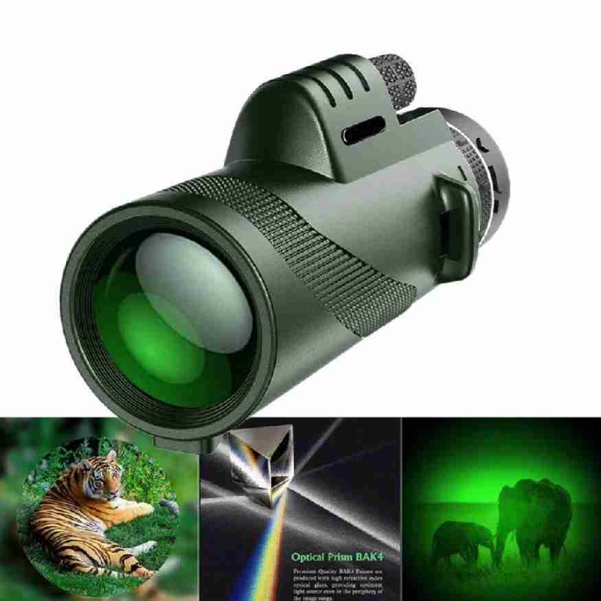Compact 600x Ultra-Zoom Monoculaire | HD Lens, Lichtgewicht & Perfect voor Wandelen, Vogelspotten en Sportevenementen