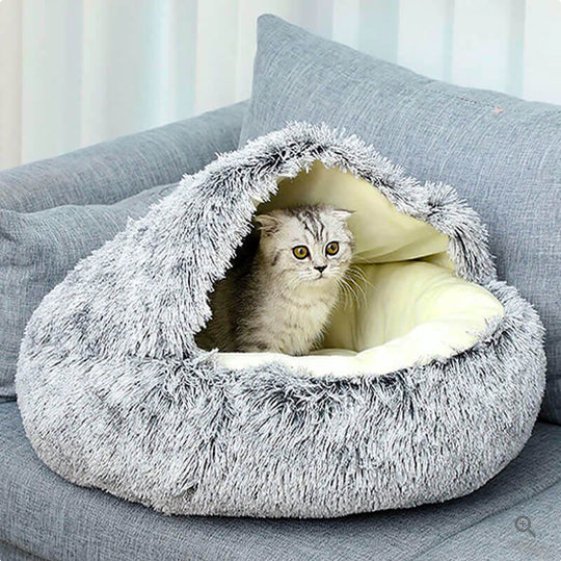 CozyNest • Rustgevende Nest Hond & Kat Bed