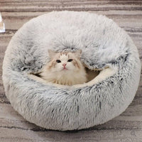 CozyNest • Rustgevende Nest Hond & Kat Bed