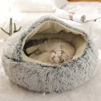 CozyNest • Rustgevende Nest Hond & Kat Bed