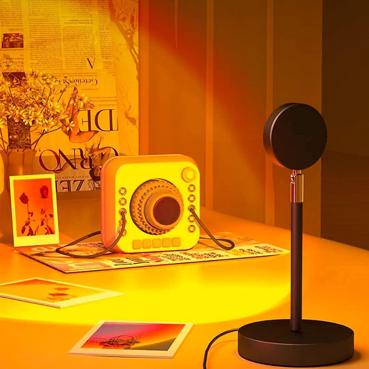 Crépusia | Zonsondergang LED Lamp – Zachte Licht & Cozy Sfeer