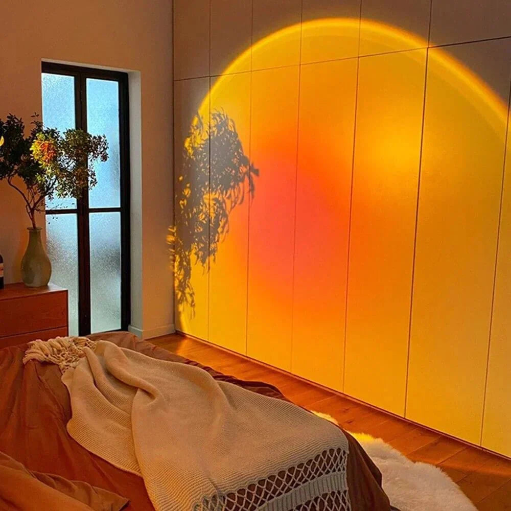 Crépusia | Zonsondergang LED Lamp – Zachte Licht & Cozy Sfeer