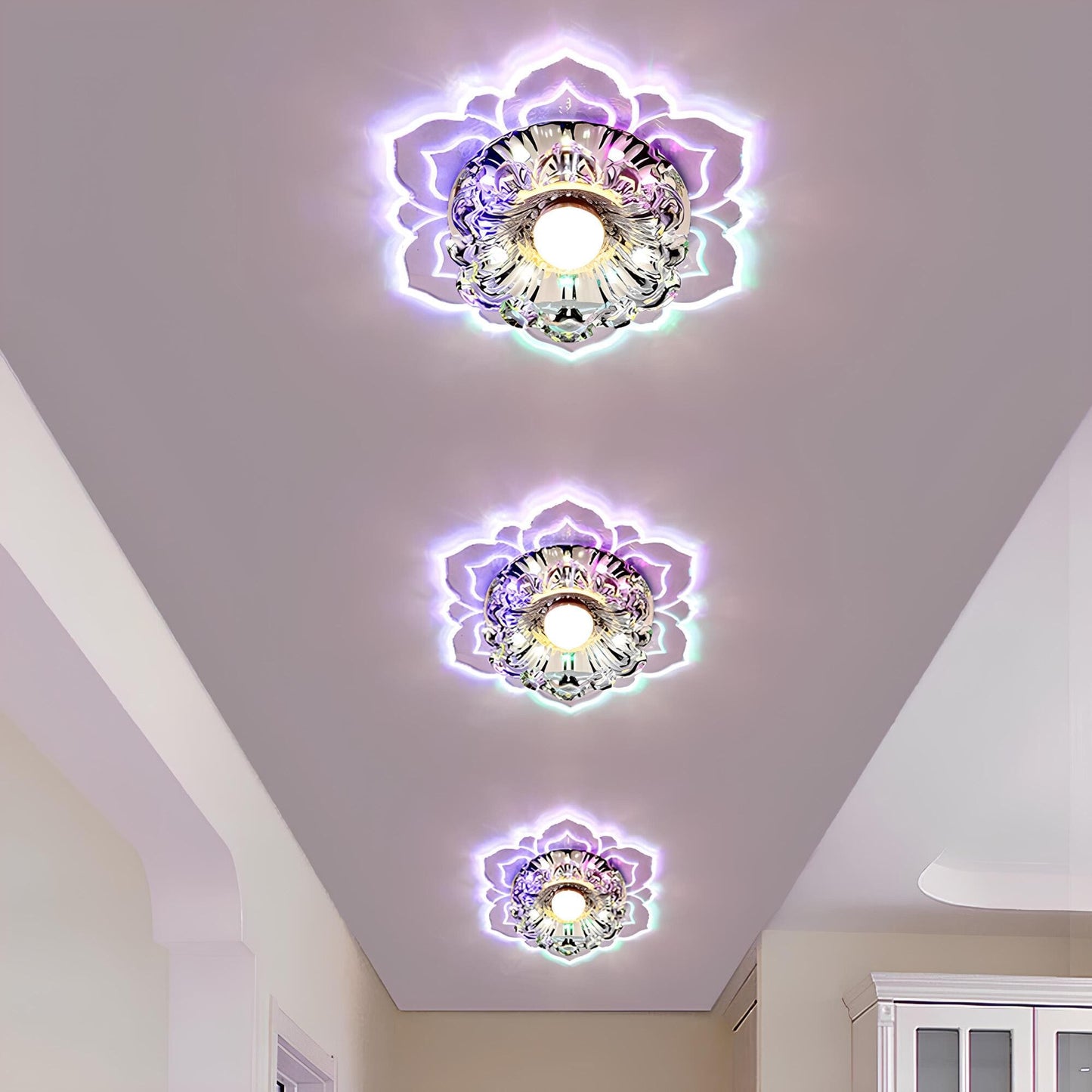 Mirella - Elegante Kristallen LED Plafondlamp met Modern Ontwerp
