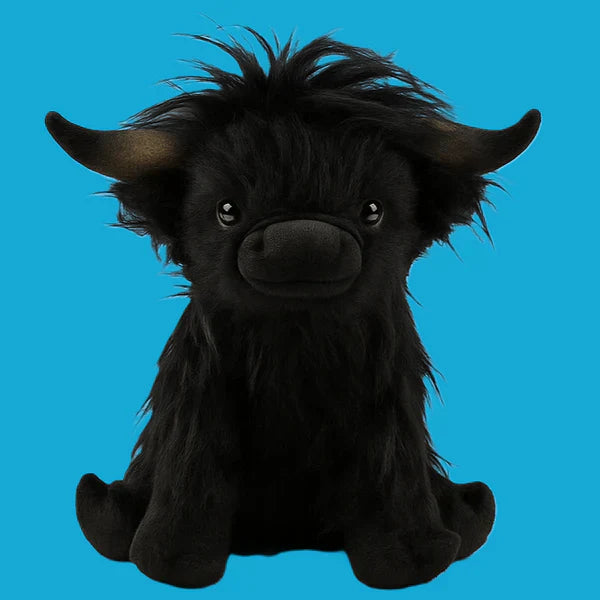 Coccola van Highland Cow Pluche - Zacht Pluche Speelgoed voor Kinderen en Verzamelaars