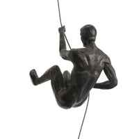 Decoratieve Klimfiguren Wand Sculptuur Set voor Moderne Wanddecoratie