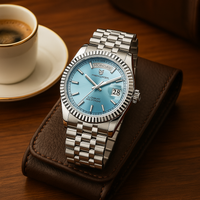 Luxe Automatisch Herenhorloge – Zelfopladend van RVS met Kalender