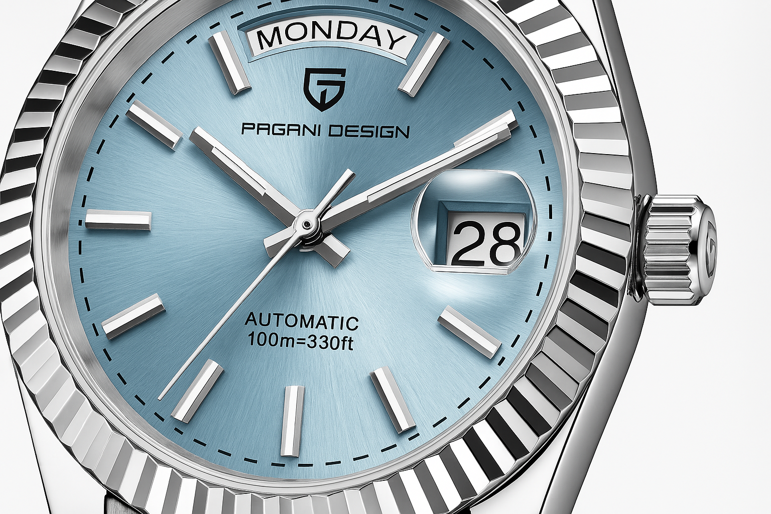 Luxe Automatisch Herenhorloge – Zelfopladend van RVS met Kalender