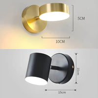 Moderne LED wandlamp met gouden afwerking – elegantie en functionaliteit