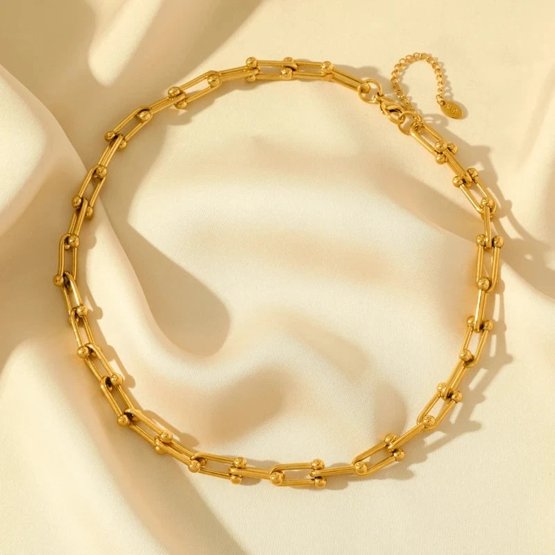 Aurielle Gold Link Set | Orntli