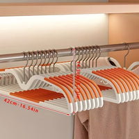 Kledinghanger – Ruimtebesparende Korte Hals – Antislip Rotatiehaak - 40 stuks
