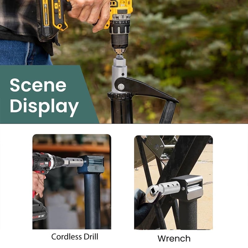 TowCore – Elektrische Boor Trailer Steun Tool