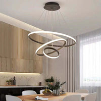 Zin Moderne Ring Hanglamp, 2/3/4 Ringen