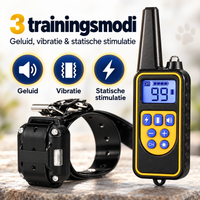 PROCANIS – Trainingshalsband voor Jacht- & Werkhonden met Afstandsbediening, IP67-Ontvanger & Bereik tot 800 m