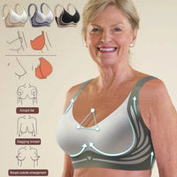 CurvaFit Super Verzameling BH | Draadloze Push-up BH | Geen hangende borsten meer