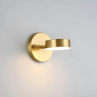 Moderne LED wandlamp met gouden afwerking – elegantie en functionaliteit