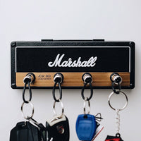 Keyamp Sleutelhanger | Gitaarversterker-Design | Wandmontage Sleutelbord met Jack-ingangen