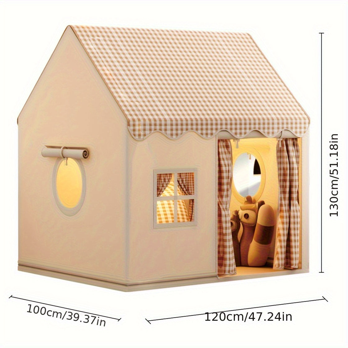 Skanto | FunHouse Binnen Speelhuis | Creatief Speelgoed voor Kinderen | 2–6 Jaar
