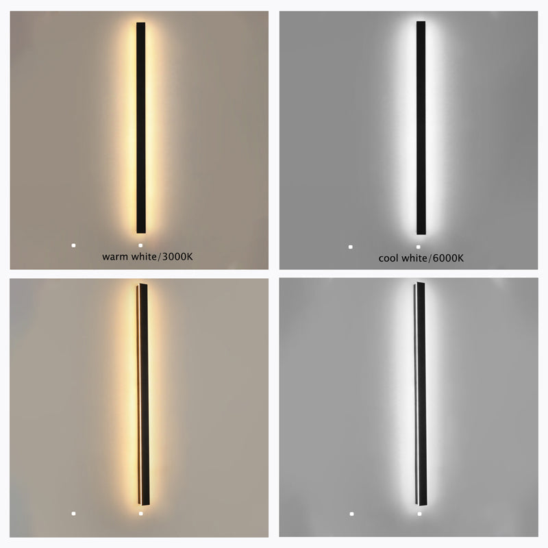 Edge Ripple Minimalistische Lineaire Waterdichte Buitenlamp