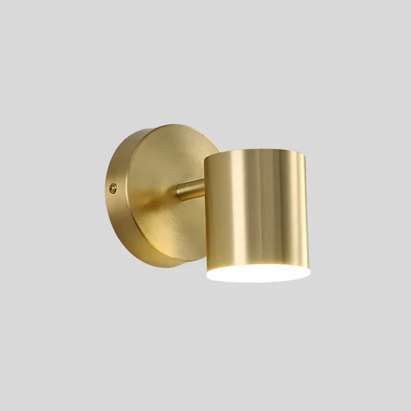 Moderne LED wandlamp met gouden afwerking – elegantie en functionaliteit