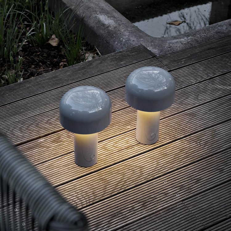Bolendo HaloGleam | Paddenstoel Oplaadbare Tafellamp