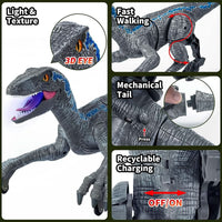 DinoRex – Interactieve Dinosaurus met Licht & Geluid voor Prehistorisch Speelplezier
