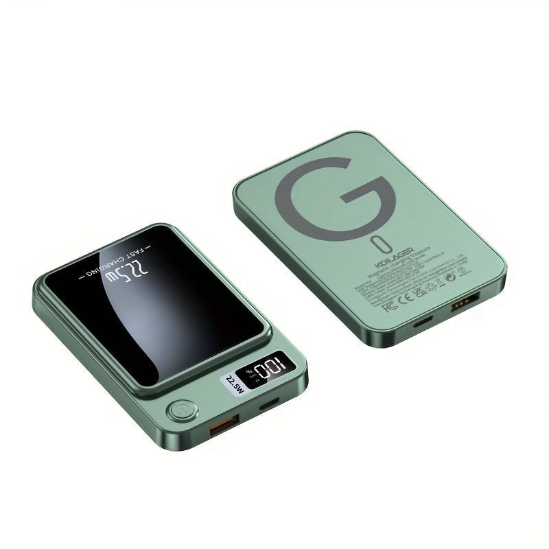 Magnetische Powerbank – Ultra Slim met Super Snelle Draadloze Oplading