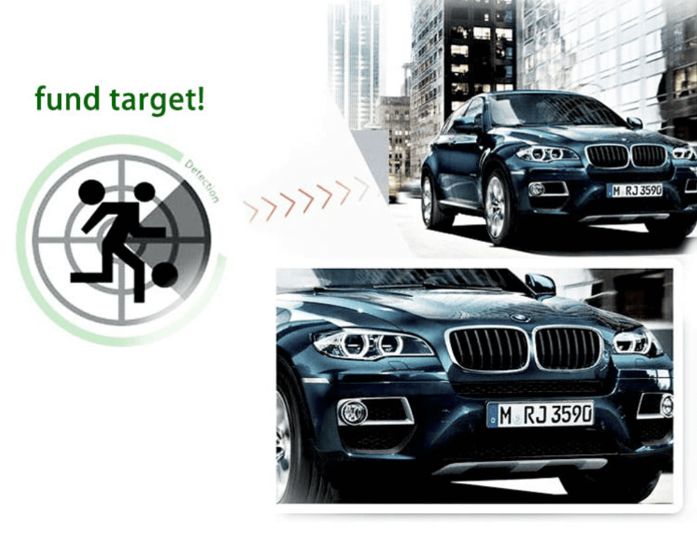 Full HD 1080P dashboardcamera met nachtzicht