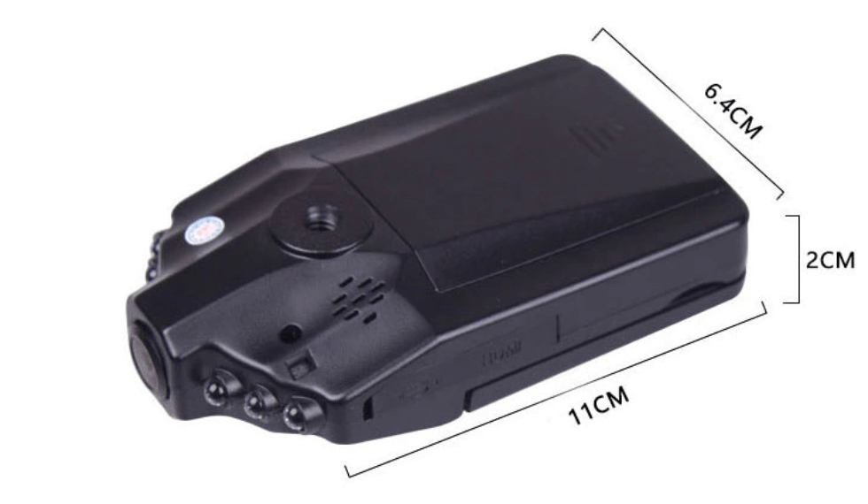 Full HD 1080P dashboardcamera met nachtzicht