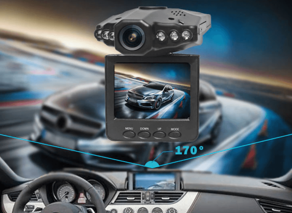 Full HD 1080P dashboardcamera met nachtzicht
