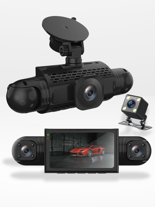 360° Auto Dashcam | DashGard Pro CX360 | Full HD Rijrecorder met Nachtzicht & Parkeerbewaking
