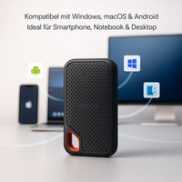 Externe Hardeschijf | SSD met 2 TB opslag | DataBox