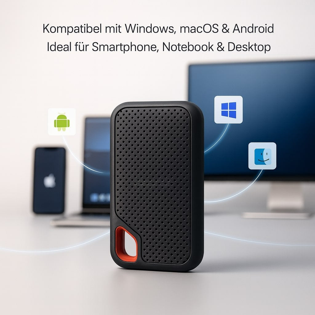 Externe Hardeschijf | SSD met 2 TB opslag | DataBox