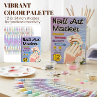 NailArt Glow™ | Dubbelzijdige Nail-Art Marker