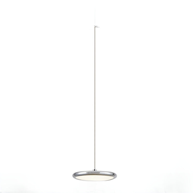 Aria Moderne Minimalistische Hanglamp Rood Zwart Zilver Metaal Slaapkamer