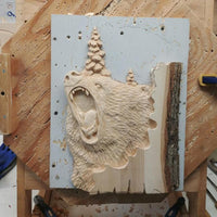Dieren Houtsnijwerk Wanddecoratie