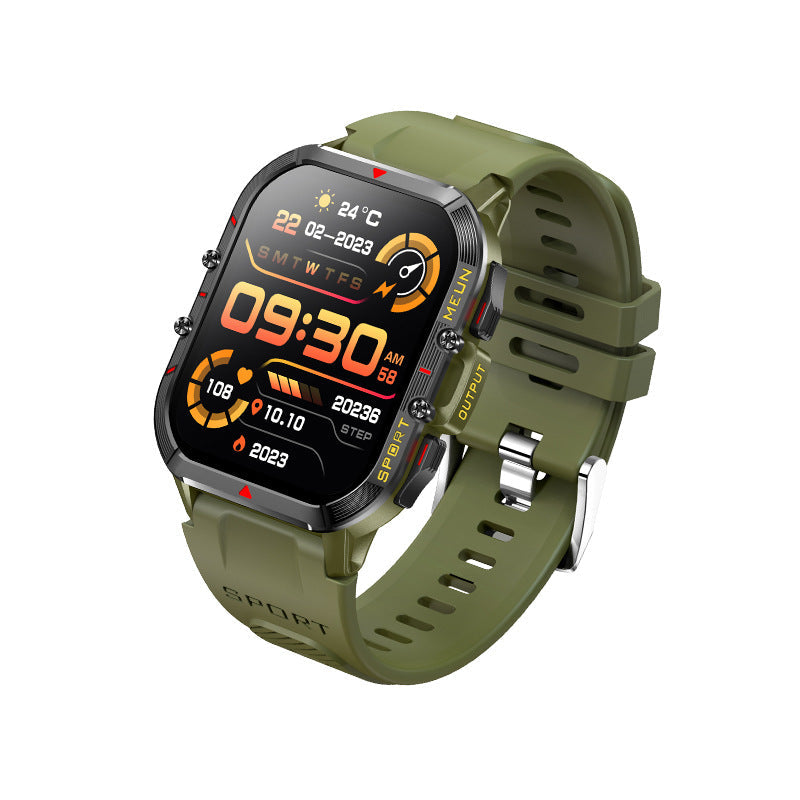 Skanto | Bloedglucose Bloeddruk Bloedzuurstof Slaapmonitor Waterdichte Smartwatch