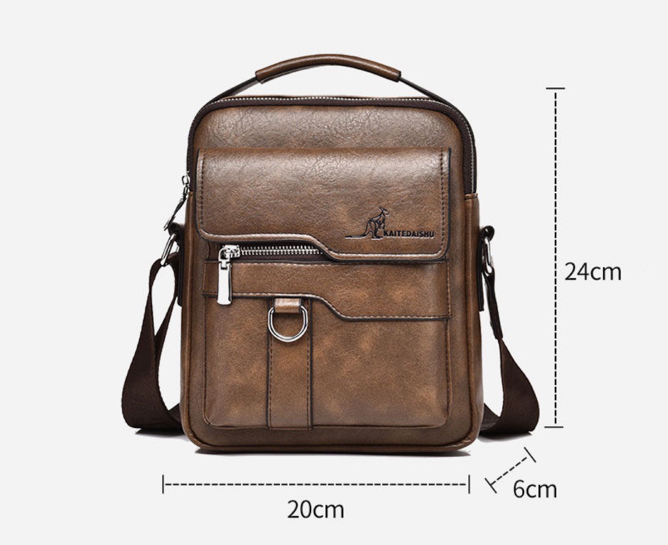 UrbanVault – Waterdichte Crossbody Utility Bag