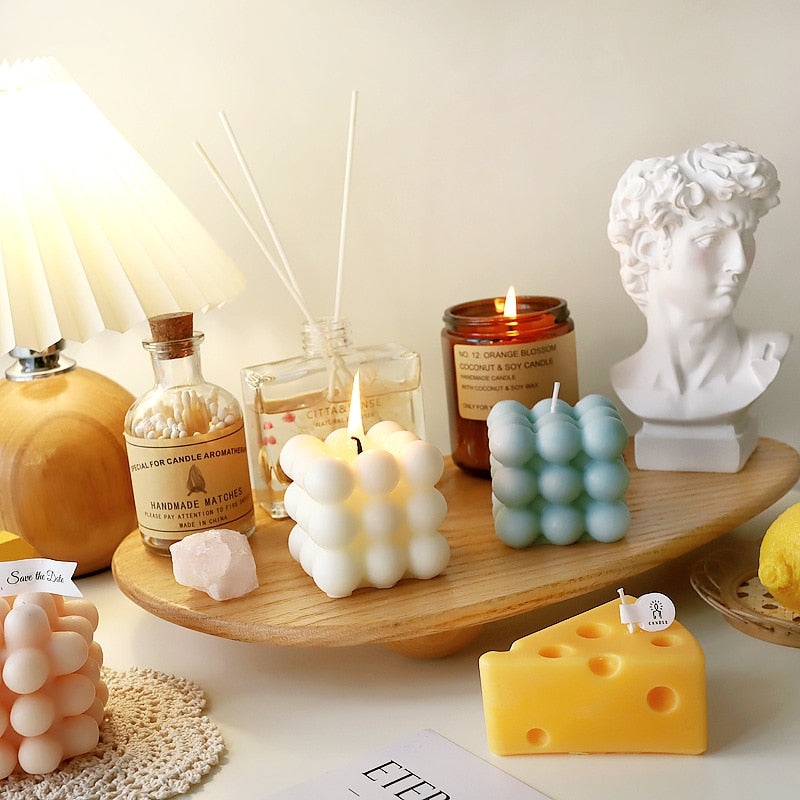 Geurokaars | Kaars & Decoraties | Sierkaars | DekoKaars (3 stuks)