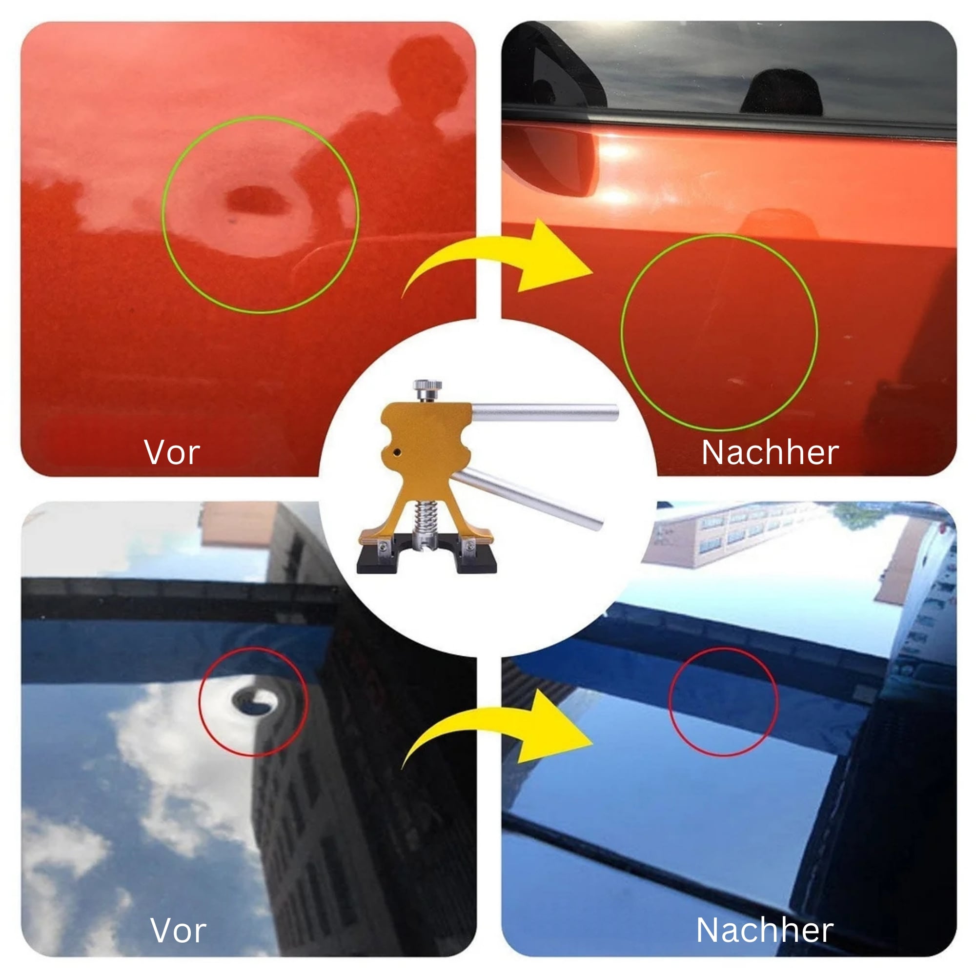 Deukentrekker | Deuken en deukjes van de auto verwijderen | DeukenMeester