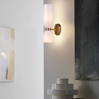 Velora Nordic Dubbele Glazen Wandlamp