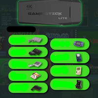 PixelDrive 64gb: Origineel met 2 controllers - Meer dan 20.000 spellen van Mario tot Pokémon