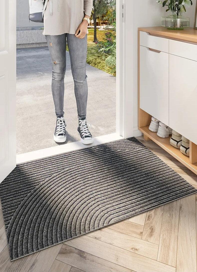 Zijden deurmat | Duurzame en gemakkelijk schoon te maken mat voor elke ingang.