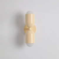 Moderne Metalen Cilinder LED Wandlamp 2-Licht