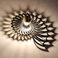 Aegir Nautilus Design Decoratieve LED Wandlamp