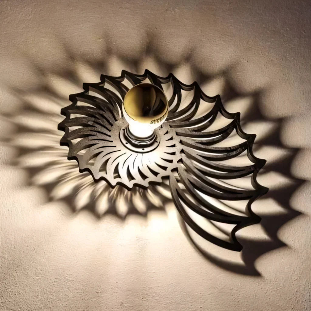 Aegir Nautilus Design Decoratieve LED Wandlamp