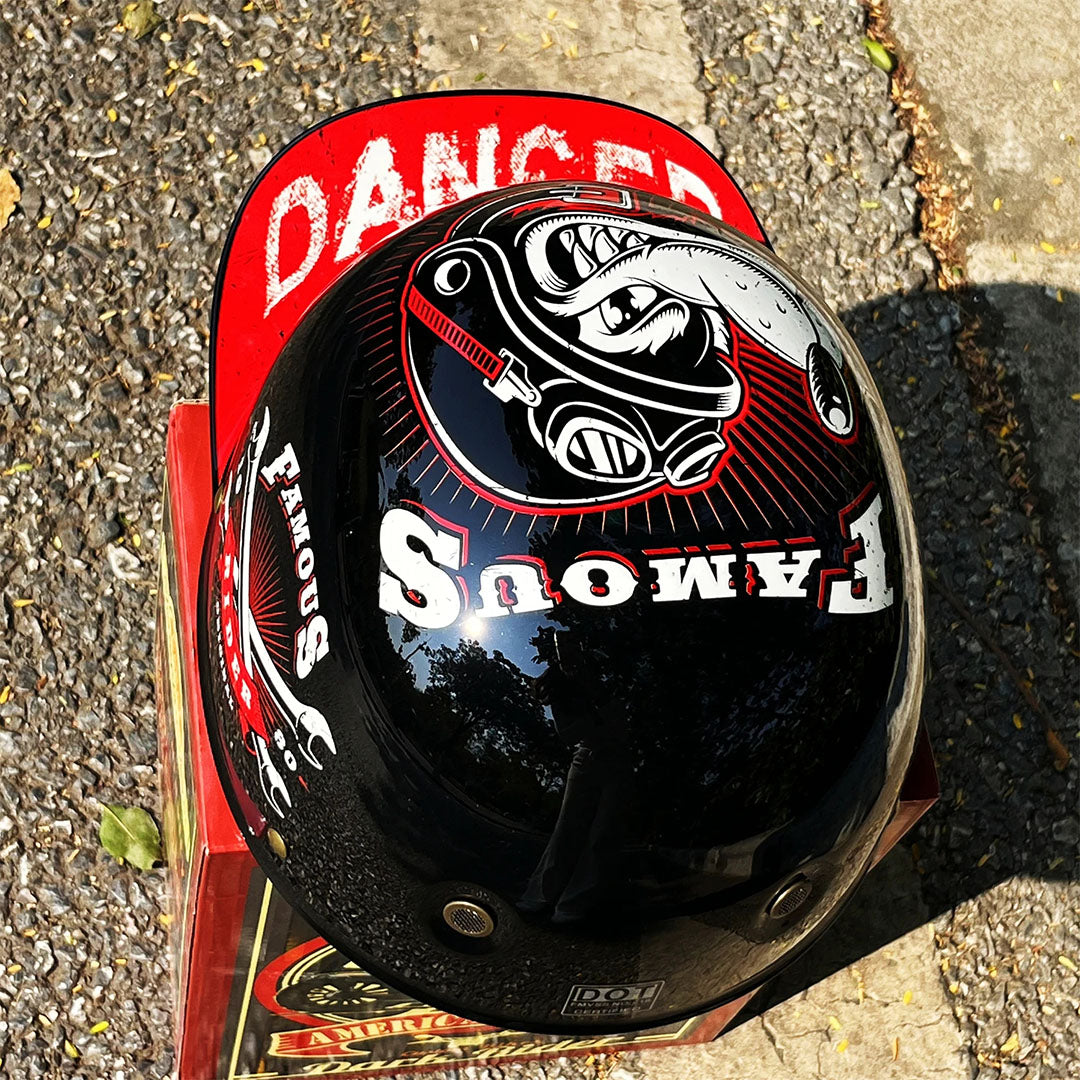 Moto Baseball Cap Stijl Helm DOT En ECE Certificering